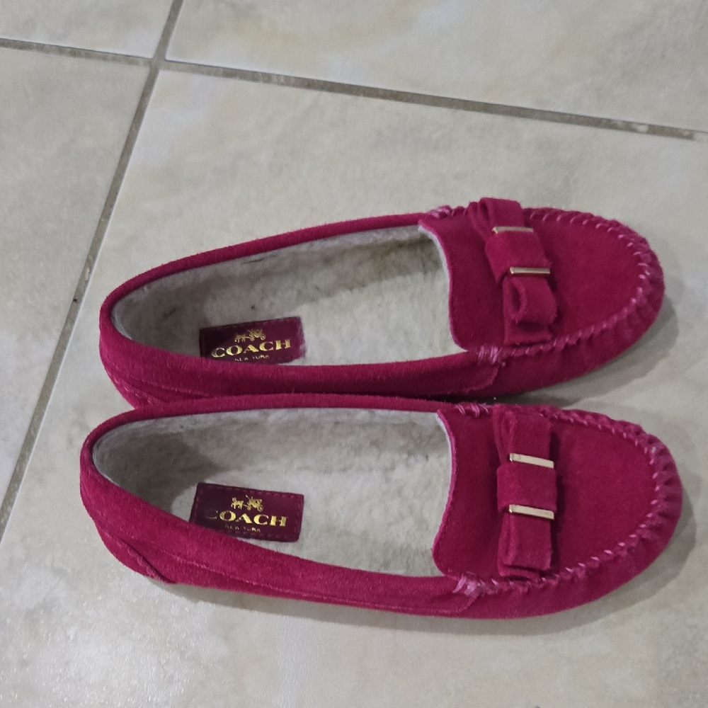 Coach Moccasin Style Shoes